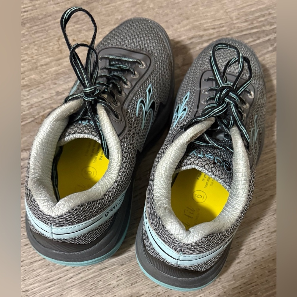 Gravity Defyer GDEFY Mighty Walk Women’s Athletic Shoes | Gray Teal | Size 6 - Picture 5 of 7